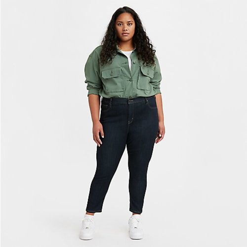 721 High Rise Skinny Women's Jeans (Plus Size) - To The Nine - Dark Blue